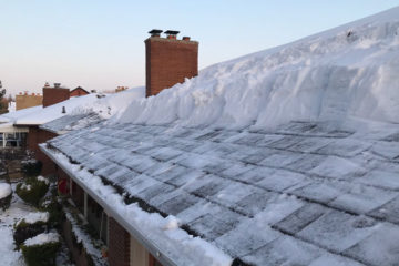 Winter Roof Clearing Service for Ice and Snow